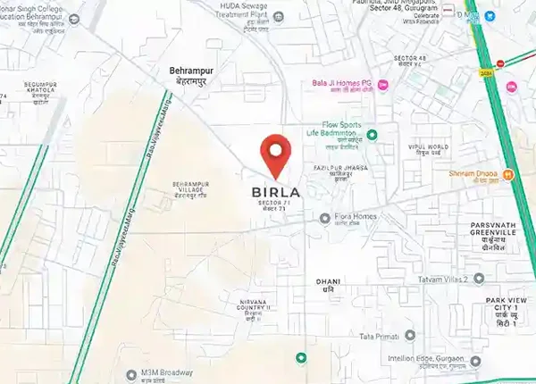 Birla Estates  Location