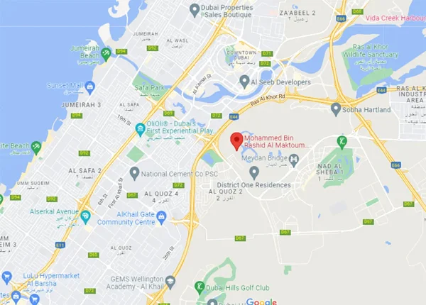 Ellington Windsor House Dubai Location