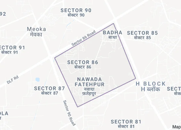 Emaar Sector 86, Gurgaon  Location