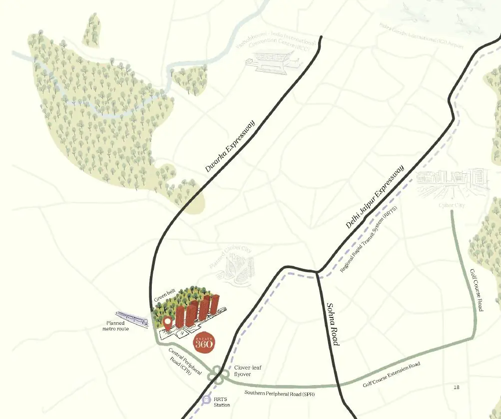 location map